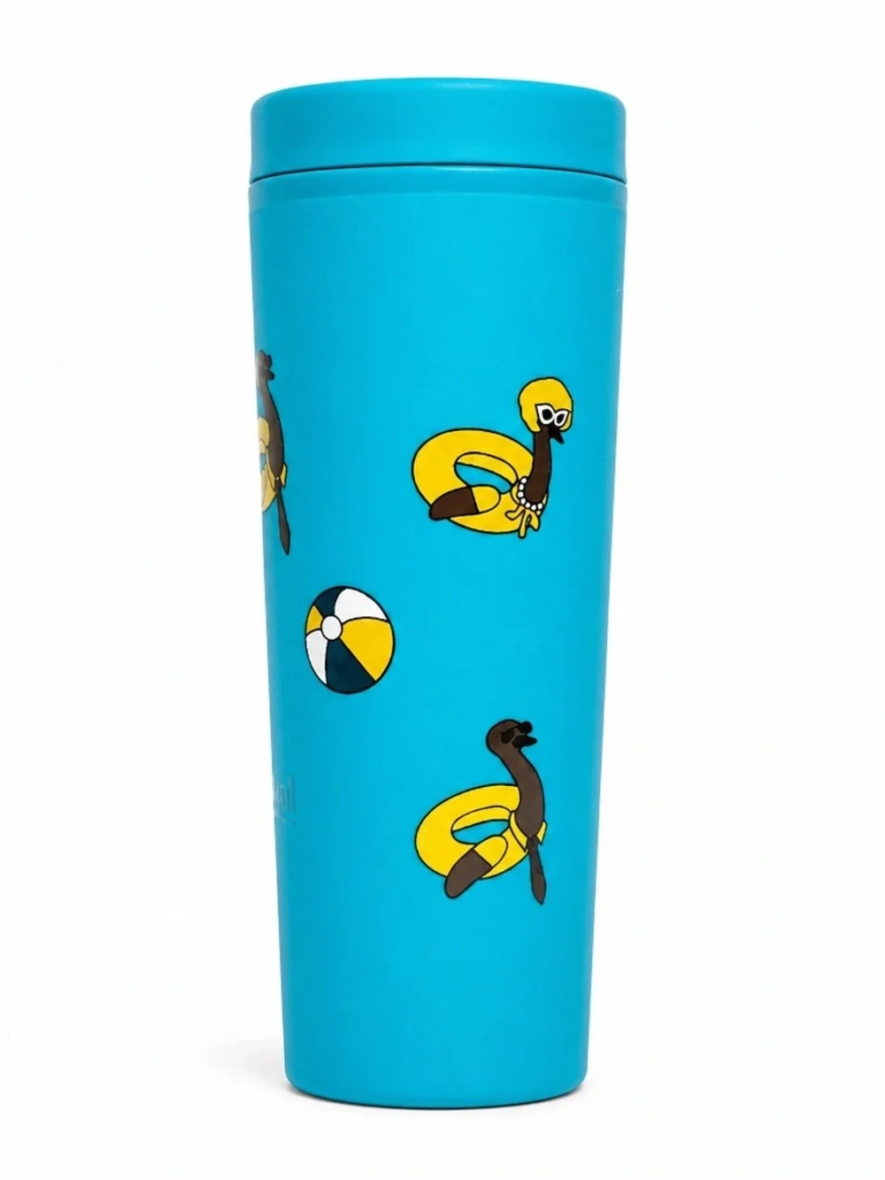 NWOT Blue Liberty Mutual Ins Promotional Tumbler EMU Swim